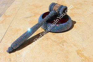 Swarovski Crystal Judges Gavel (Effects Colors)